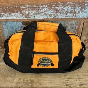 Cabela's Men's Black and Yellow Outdoor Gear Bag